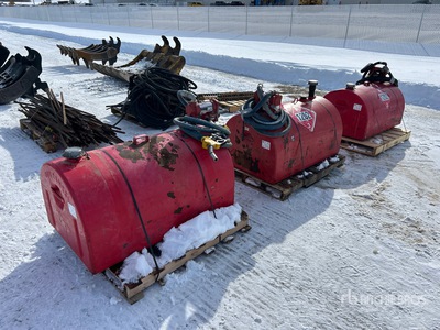 Quantity of (3) 450 L Steel Diesel Fuel Tank