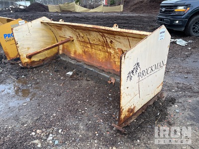 8 ft Skid Steer Snow Pusher