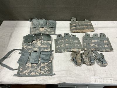 (276) M4 Three Mag Pouches, (105) Bandoleer Ammunition Pouches & Assorted Items