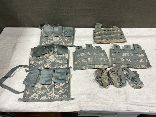 (276) M4 Three Mag Pouches, (105) Bandoleer Ammunition Pouches & Assorted Items