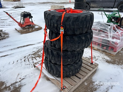 Quantity of (4) 12-16.5 Tires