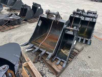 Quantity of (2) Digging 30 in & 12 in Excavator Bucket