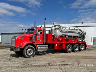 2008 Rebel on 2007 Kenworth T800 8x6 Camion-citerne à vide