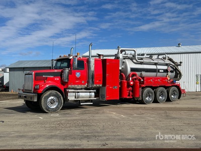 2011 Rebel on 2011 Western Star 4900FA 8x6 Combo Vacuum Tanker Truck