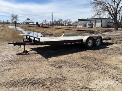 2010 PJ Trailer 20 ft T/A Trailer utilitario