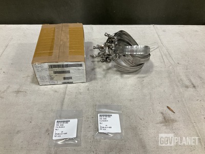 (413) Hose Clamps, (10) Electrical Connectors, (92) Bolts & Assorted Items