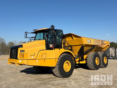 2022 Cat 745 شاحنة قلابة مفصلية