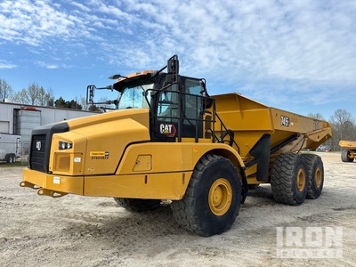 2022 Cat 745 شاحنة قلابة مفصلية