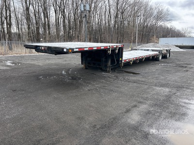 2013 BWS 48HDD 48 ft T/A Double Drop Step Deck Trailer