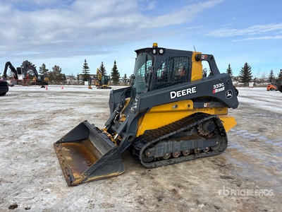 2020 John Deere 333G Two-Speed Oruga cargadora compacta