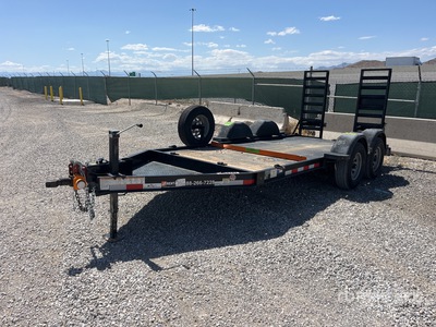 2020 Snake River 14 ft T/A Equipment Trailer