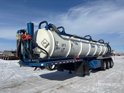 2015 Custom Vac 29629 L Tri/A Vacuum Tanker Trailer