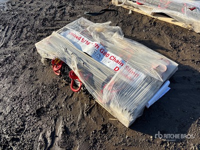 Quantity of (8) Greatbear Double Leg Lifting Chain Sling (Unused)