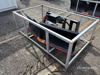 2025 Greatbear 72 in V-blade Cuchilla quitanieves para minicargadora (Unused)