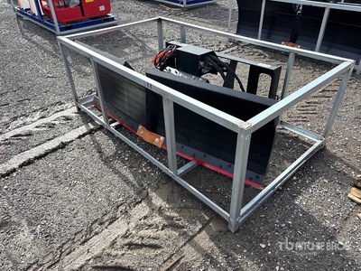 2025 Greatbear 72 in V-blade Cuchilla quitanieves para minicargadora (Unused)