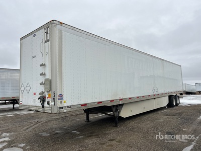 2017 Utility 4000D-X 53 ft x 102 in T/A Van Trailer