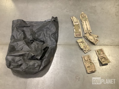 (34) Waterproof Stuff Sacks & (196) M4 Two Mag Pouches