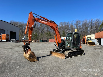 2013 Hitachi ZX85USB-5N Pelle Hydraulique sur Chenilles