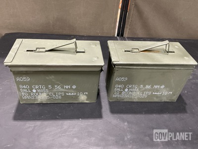 (140) Ammo Cans - For 5.56mm