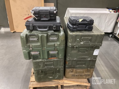 (8) Assorted Storage Cases