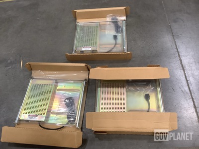 (3) CACI 8060 Electrical Racks