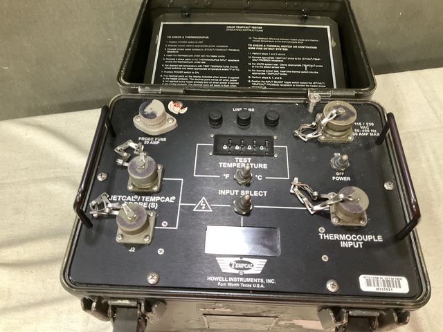 (3) Howell H394R Exhaust Gas Temperature Testers