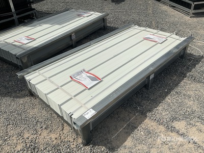 Quantity of (200) 2026 SUNTOP S2134C-200 Corrugated Steel Sheets (Unused)