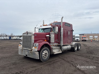 2000 Kenworth W900 6x4 T/A Sleeper Truck Tractor