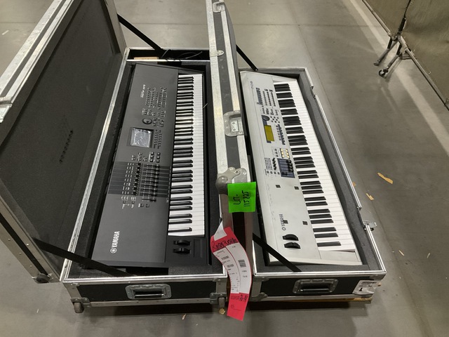 (1) Yamaha M08 Synthesizer & (1) Yamaha Motif XF8 Synthesizer