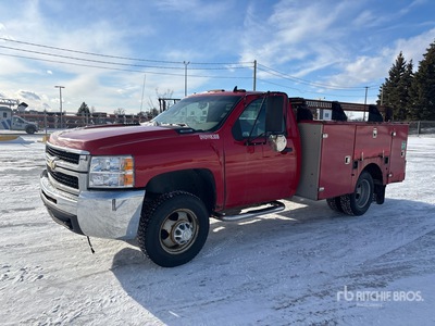 2009 Chevrolet 3500 4x2 Utility Truck