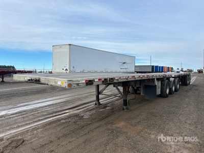 2011 Reitnouer 28 ft Tri/A B-Train Lead Remolque caja abierta