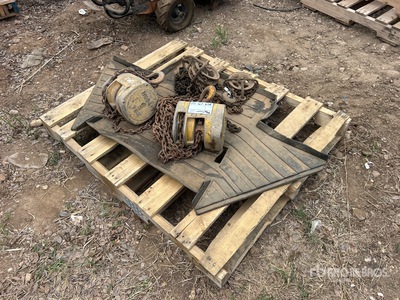 Quantity of (2) Budget 1 Ton Chain Hoist