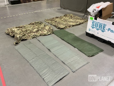 (34) Self-Inflating Sleeping Mats & (9) Tarpaulins