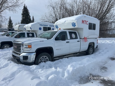2015 GMC Sierra 3500 4x4 Crew Cab MTC Unit