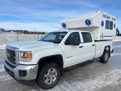 2016 GMC Sierra 3500 4x4 Crew Cab MTC Unit