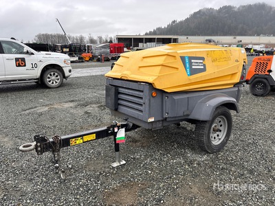2018 Atlas Copco XAS185T4F Mobile Compresor de aire