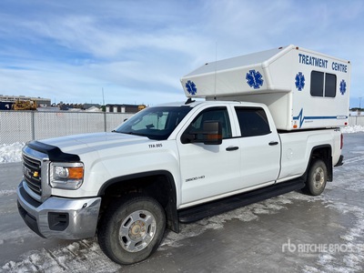 2015 GMC Sierra 3500 4x4 Crew Cab MTC Unit