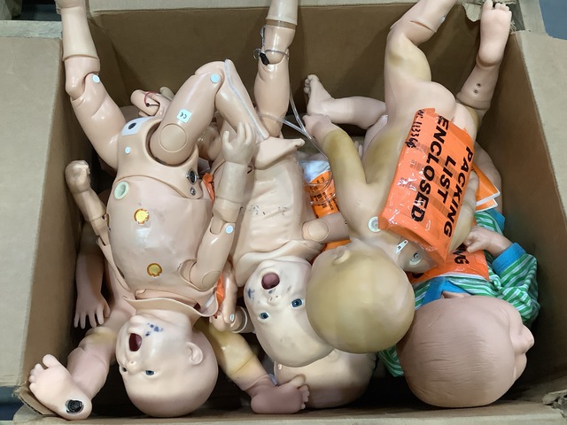 (6) Infant Training Mannequins