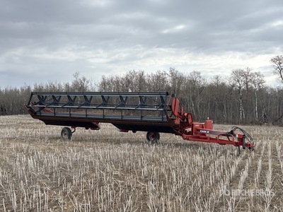 1997 Case IH 8220 25 ft Pull Type Swather Windrower
