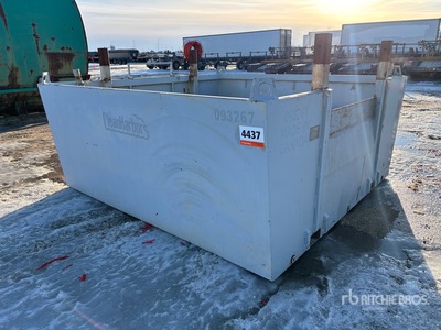 2012 Northern Lights Welding DFRS High G Skid Mounted Steel Insert Tanque