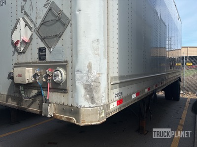 2015 Stoughton DVN-2855-C-WDG 28 ft S/A S/A 28' Pup Van Trailer