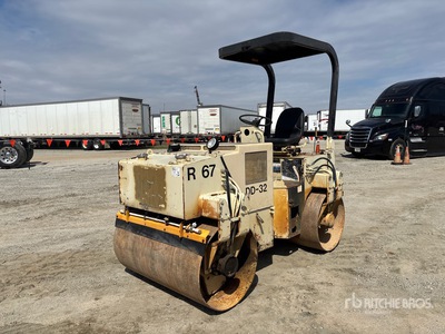 1997 Ingersoll Rand DD32 Dubbele trommelwals