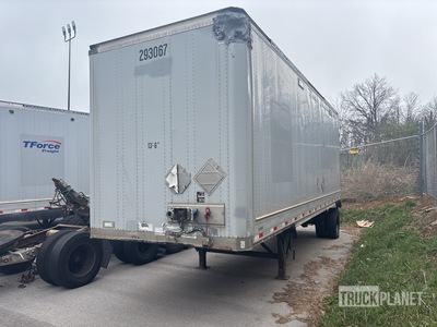 2015 Stoughton DVW-285S-C-WDG 28 ft S/A Van Trailer