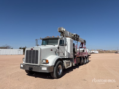 National 800D 46000 lb Straight Boom on 2014 Peterbilt 365 8x4 Sleeper Camión Grúa