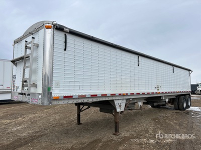 2008 Wilson DWH-551 41 ft T/A Grain Trailer