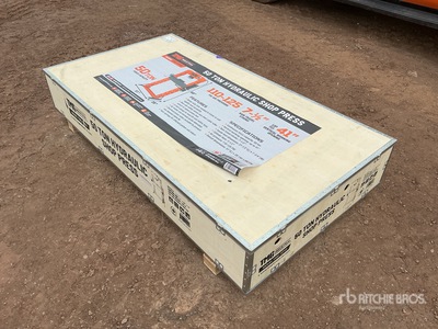 TMG SP50 50 Ton Air/Hydraulic Shop Press (Unused)