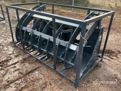 StanForge SRR75 72 in Grapple Skid Steer Root Rake (Unused)