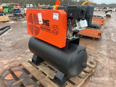 TMG GAC65 18.5 cfm Skid-Mounted 60 gal Compresor de aire (Unused)