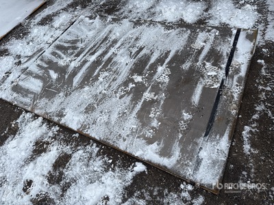 Quantity of (2) 2025 Kit Containers 5 ft x 8 ft Steel Plates