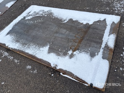 Quantity of (3) 2025 Kit Containers 5 ft x 8 ft Steel Plates